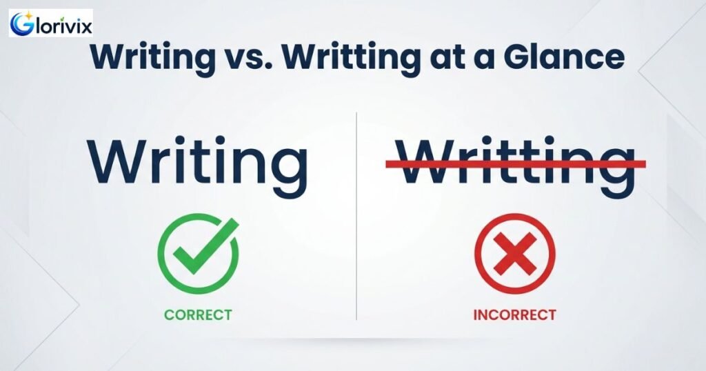 Writing vs Writting at a Glance