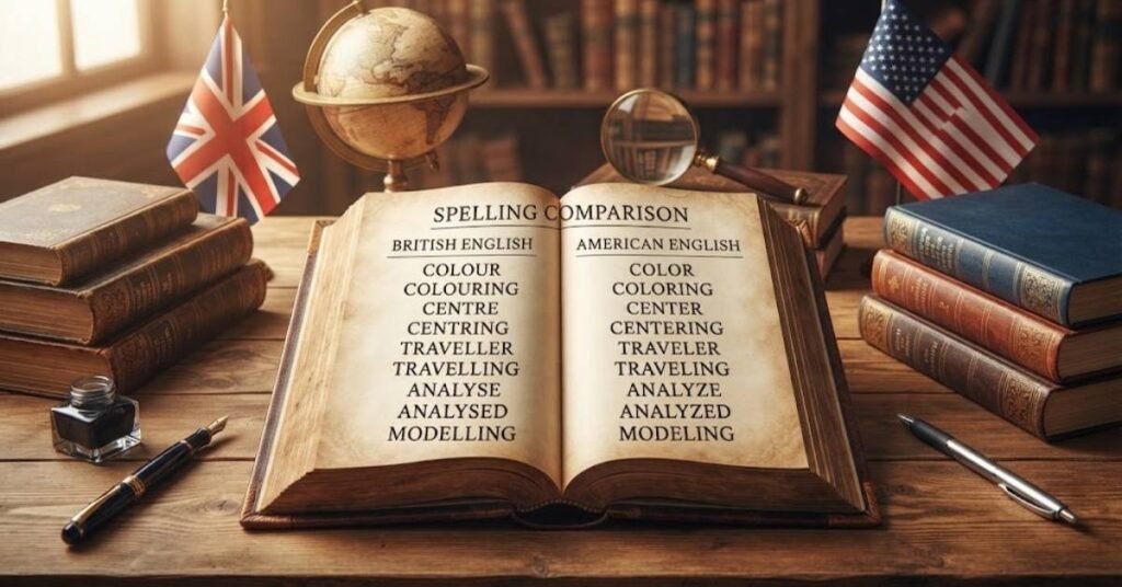 British English vs American English Spelling