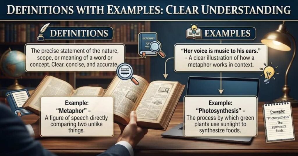Definitions with Examples 📖✍️