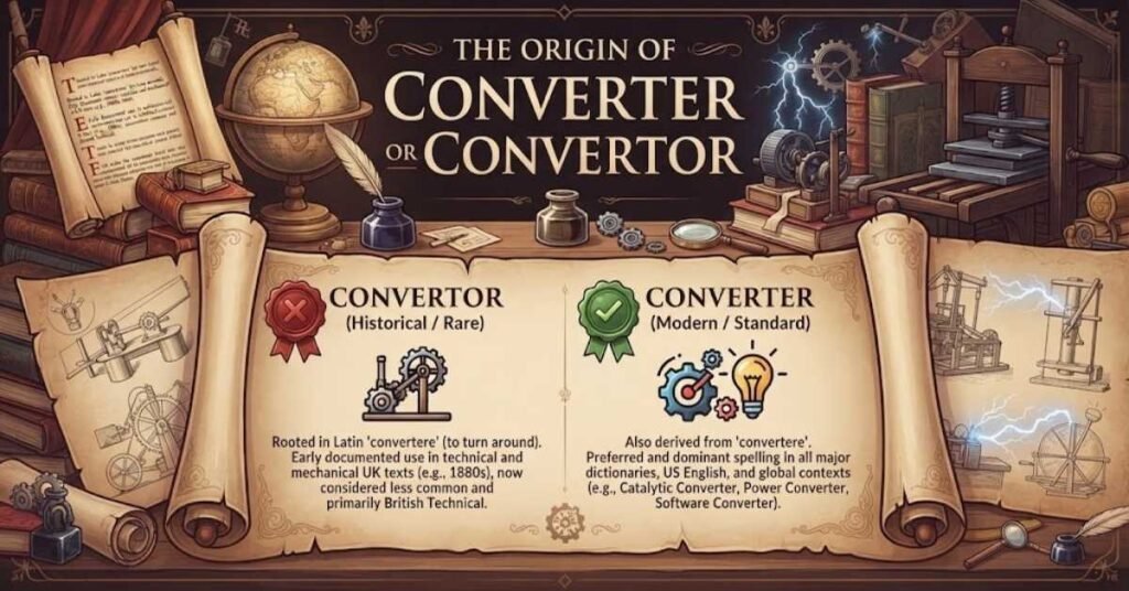 The Origin of Converter or Convertor