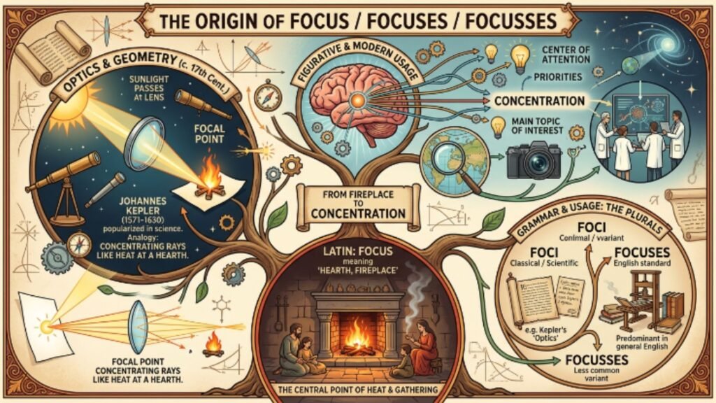 The Origin of Focusses or Focuses