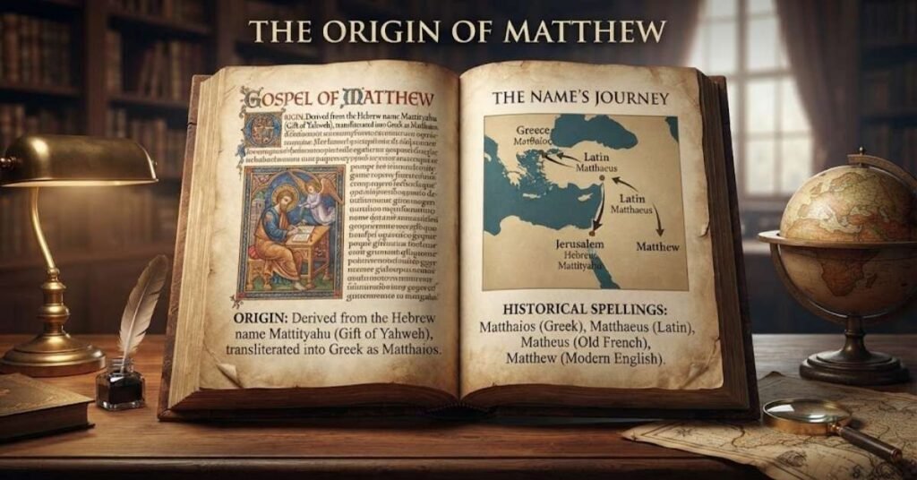 The Origin of Mathew or Matthew