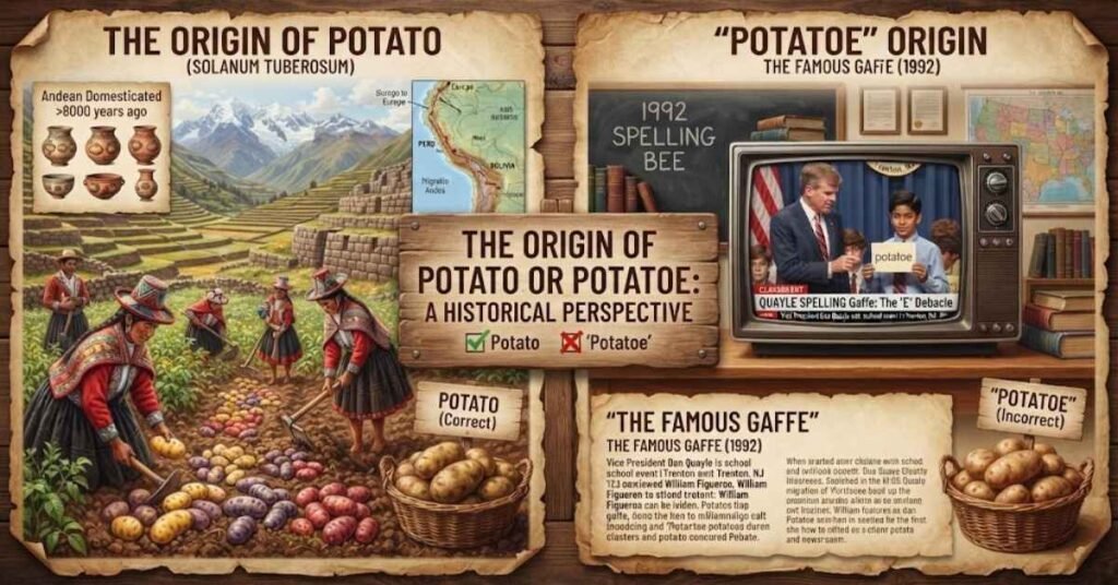 The Origin of Potato or Potatoe