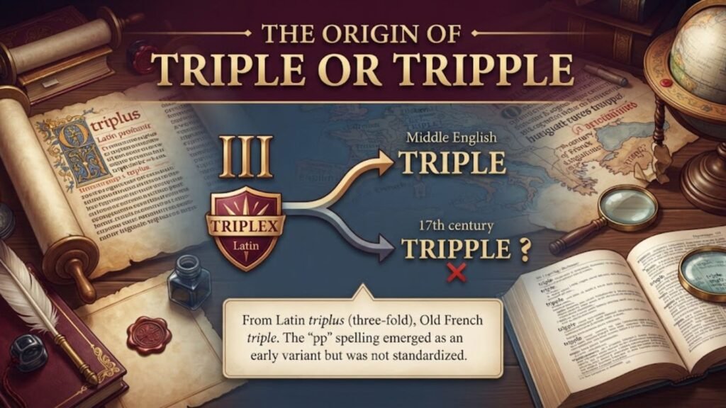 The Origin of Triple or Tripple