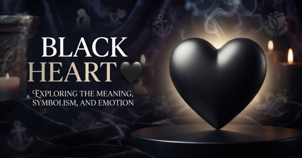 🖤 Black Heart