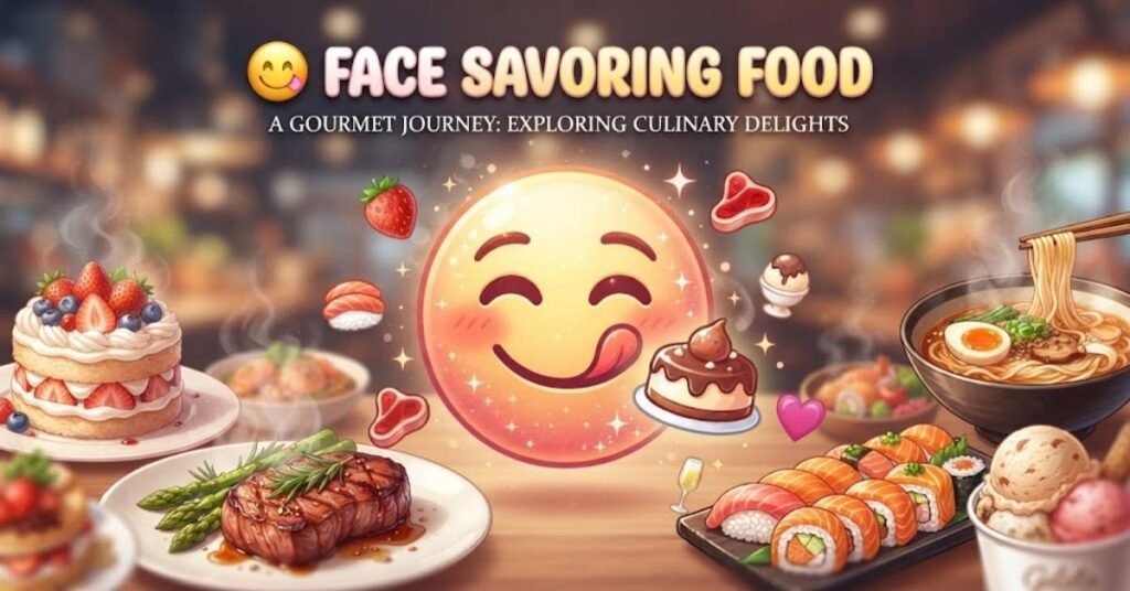 😋 Face Savoring Food