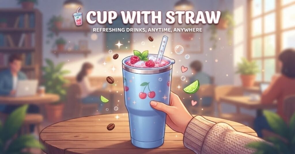 🥤 Cup with Straw