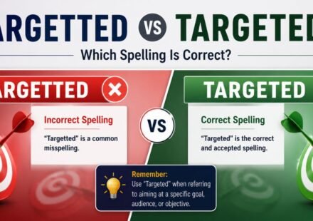 Targetted vs Targeted: Which Spelling Is Actually Correct?