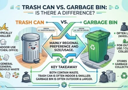 Trash Can vs Garbage Bin: Is There a Difference?