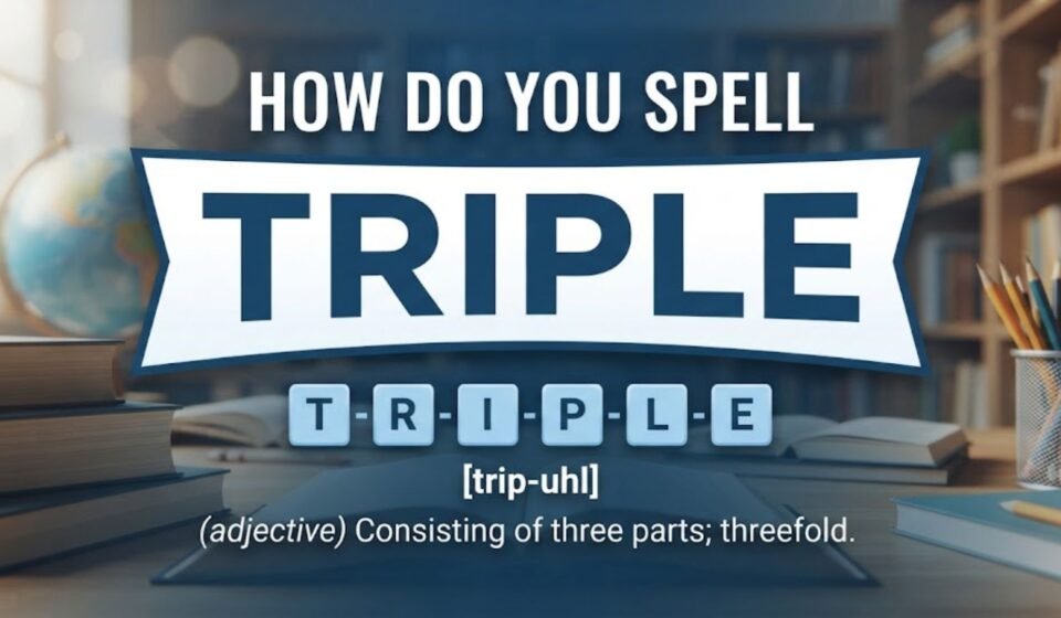 how do you spell triple