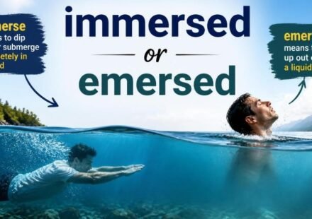 immersed or emersed