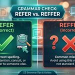 refer or reffer