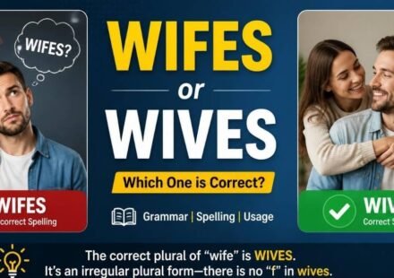 wifes or wives